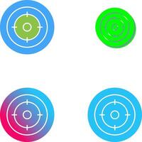 Target Icon Design vector