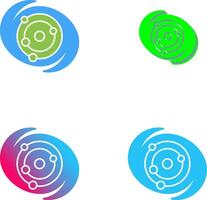 Galaxy Icon Design vector