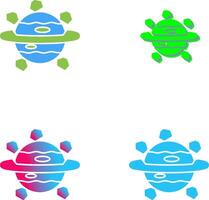 Saturn Icon Design vector