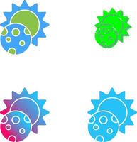 Eclipse Icon Design vector