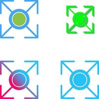 Expand Icon Design vector