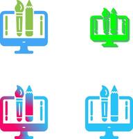 Creatie Design Icon Design vector