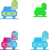 Protection Policy Icon Design vector