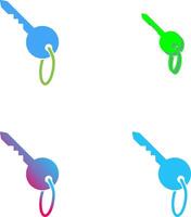 Key Icon Design vector