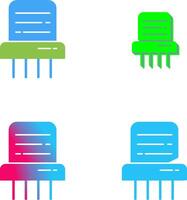 Paper Shredder Icon Design vector