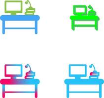 Desktop Icon Design vector