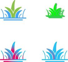 Grass Icon Design vector