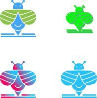 diseño de icono de abeja vector