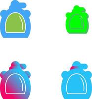 Canteen Icon Design vector