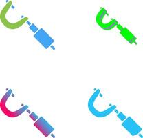 Micrometer Icon Design vector