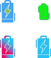 Battery Icon Design vector