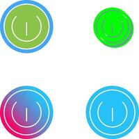 Power Icon Design vector