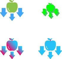 Gravity Icon Design vector