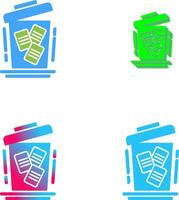 Delete Icon Design vector