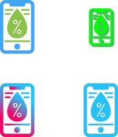 Water Icon Design vector
