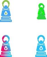 Lamp Icon Design vector