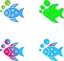 Fish Icon Design vector