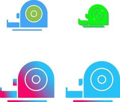 Measuring Tape Icon Design vector