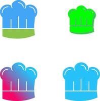 Chef Hat Icon Design vector