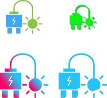 Plug Icon Design vector