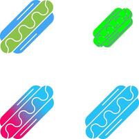 Hotdog Icon Design vector