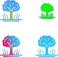 Tree Icon Design vector