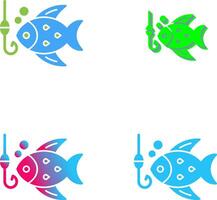 Fishing Icon Design vector