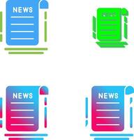 News Icon Design vector