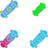 Skateboard Icon Design vector