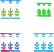 Irrigation System Icon Design vector