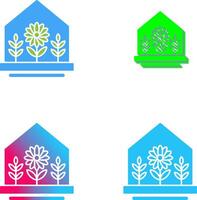 Farm House Icon Design vector