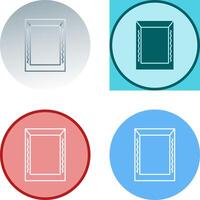 Unique Frame Icon Design vector