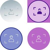 Unique Focus Icon Design vector