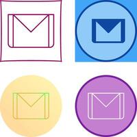 Unique Email Icon Design vector