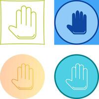 Unique Hand Tool Icon Design vector