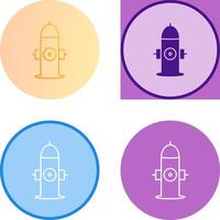 Unique Hydrant Icon Design vector