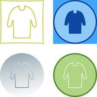 Casual Shirt Icon Design vector