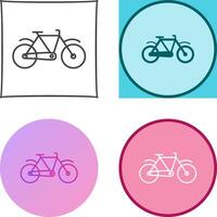 diseño de icono de bicicleta vector