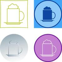 Cappucino Icon Design vector