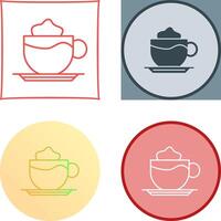 Latte Icon Design vector