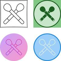 Brushes Icon Design vector