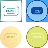 Tickets Icon Design vector