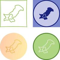 Map Icon Design vector