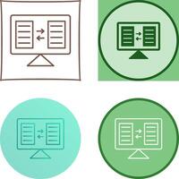 File Sharing Icon Design vector