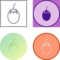 Vegetable plant Icon Design vector