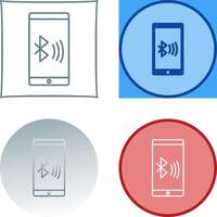 Connected Device Icon Design vector