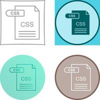 CSS Icon Design vector