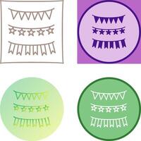 Garlands Icon Design vector