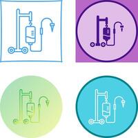 Intravenous Icon Design vector