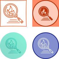 Disaster Icon Design vector